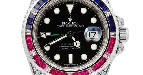 ruby bezel rolex|Rolex aftermarket bezels.